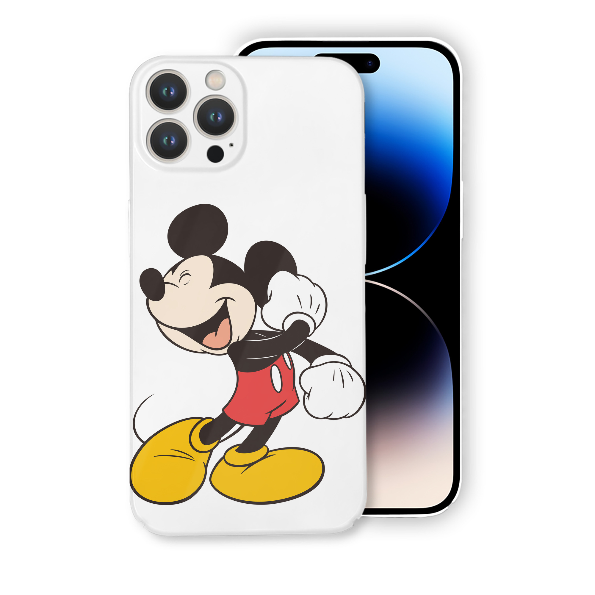 （画像用） ミッキーマウス Mickey Mouse 【iPhone 14シリーズ対応】ハードケース